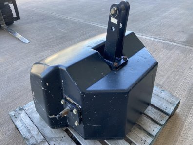 Front linkage weight block, 1000 kg