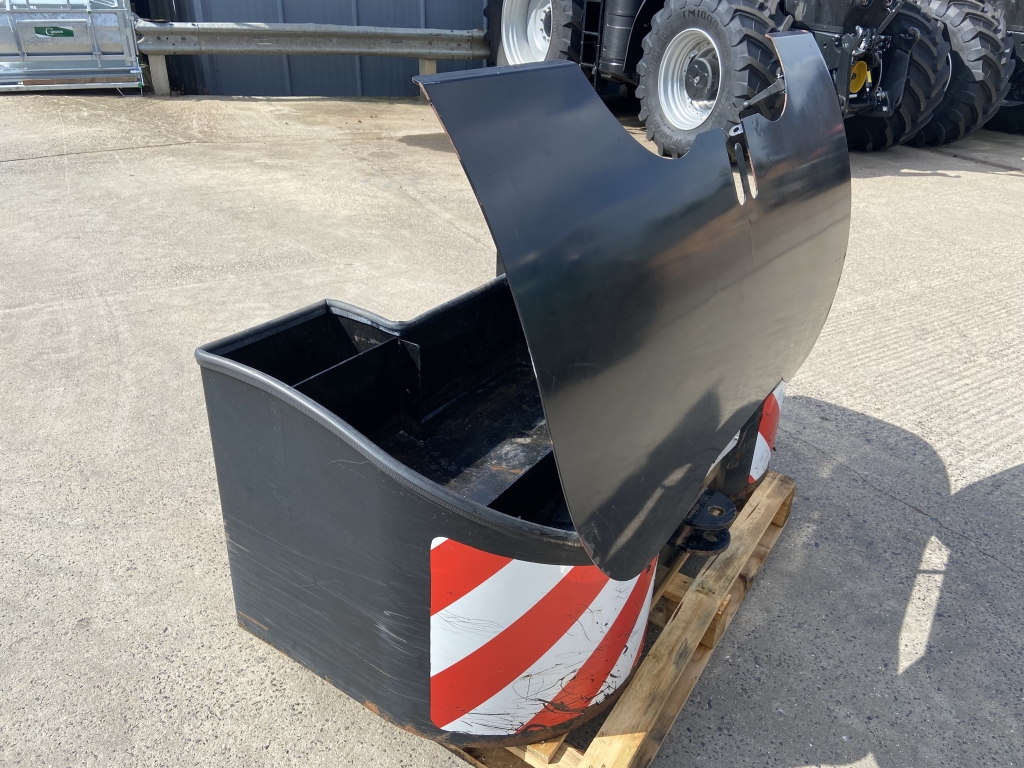 Proforge 1200kg weight block, 3 point linkage, built in storage box