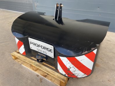 Proforge 1200kg weight block, 3 point linkage, built in storage box