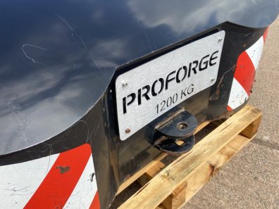 Proforge 1200kg weight block, 3 point linkage, built in storage box
