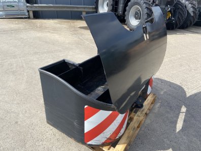Proforge 1200kg weight block, 3 point linkage, built in storage box