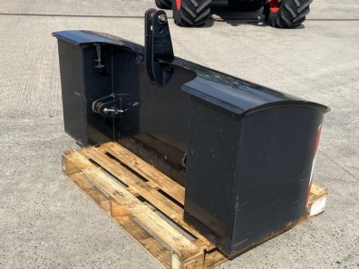Proforge 1200kg weight block, 3 point linkage, built in storage box