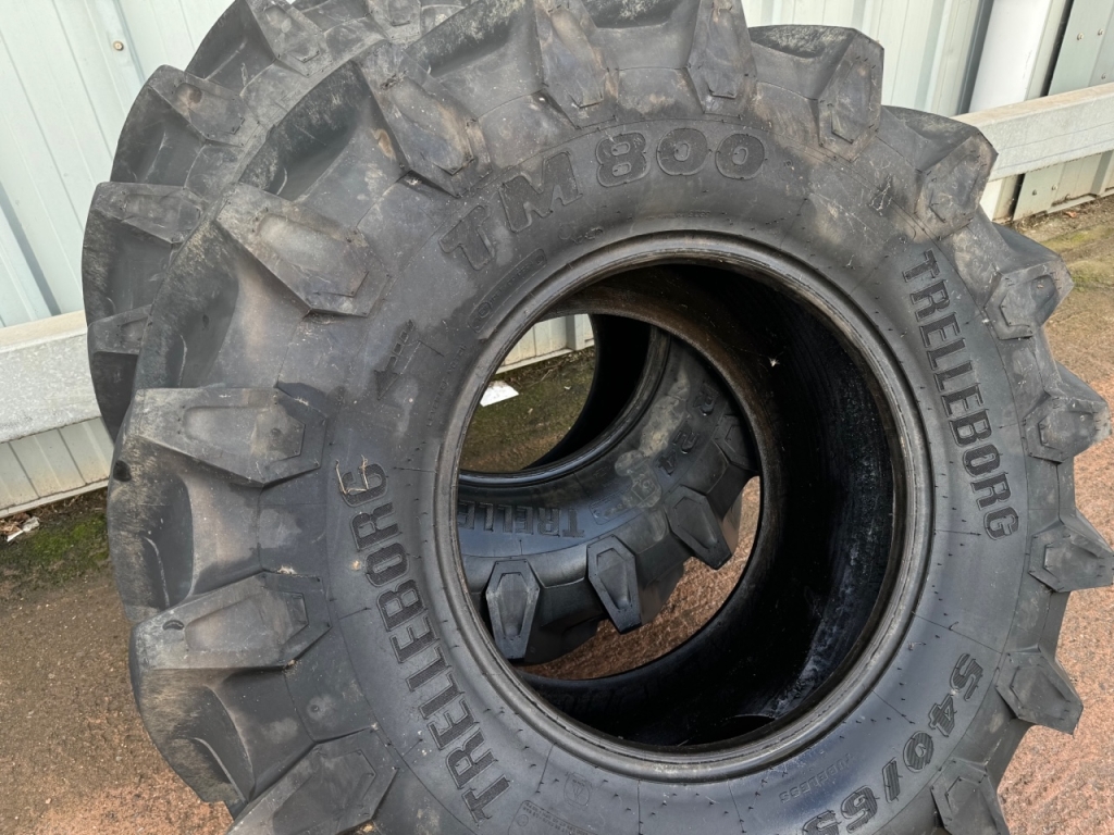 2x 540/65/24 Trelleborg tyres 95%