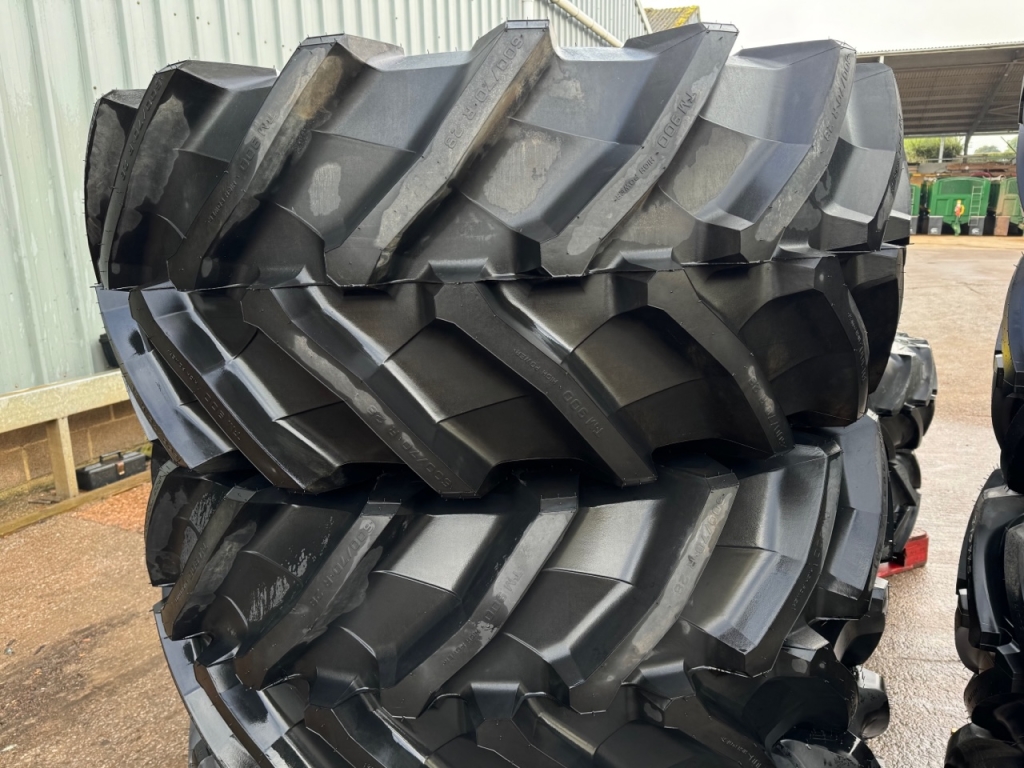 2x new 600/70/28 Trelleborg tyres