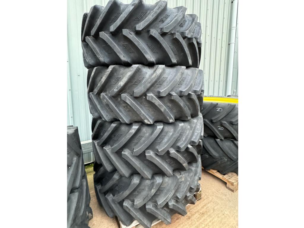 4x new 600/70/30 BKT tyres