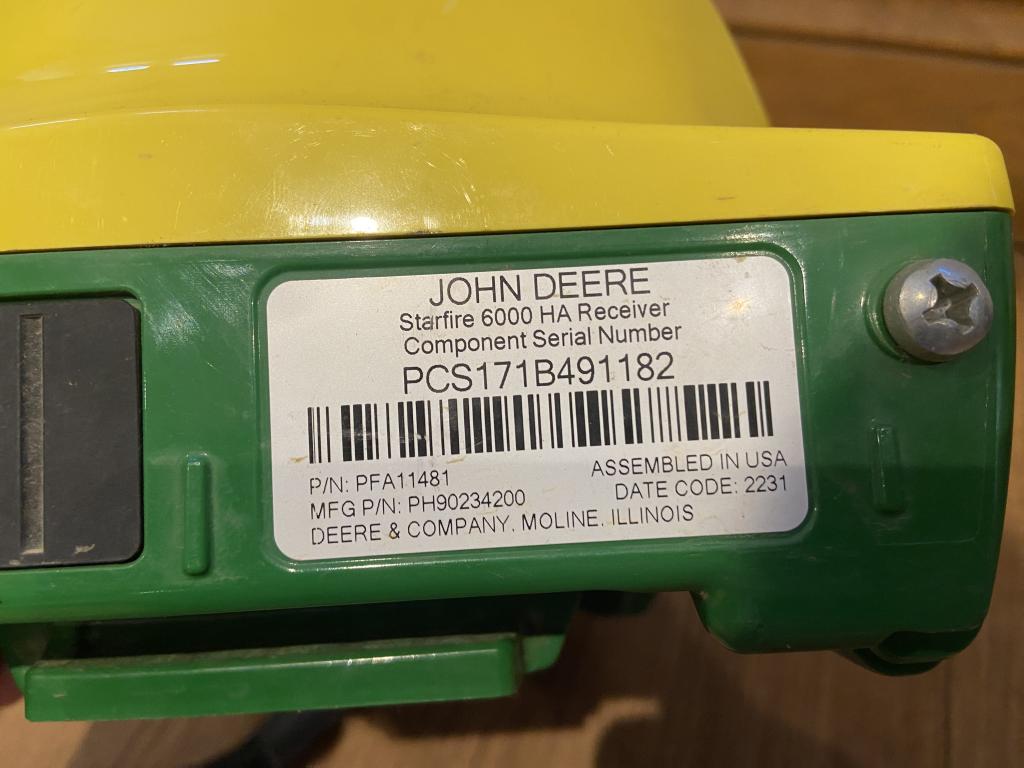 John Deere SF6000 receiver, used