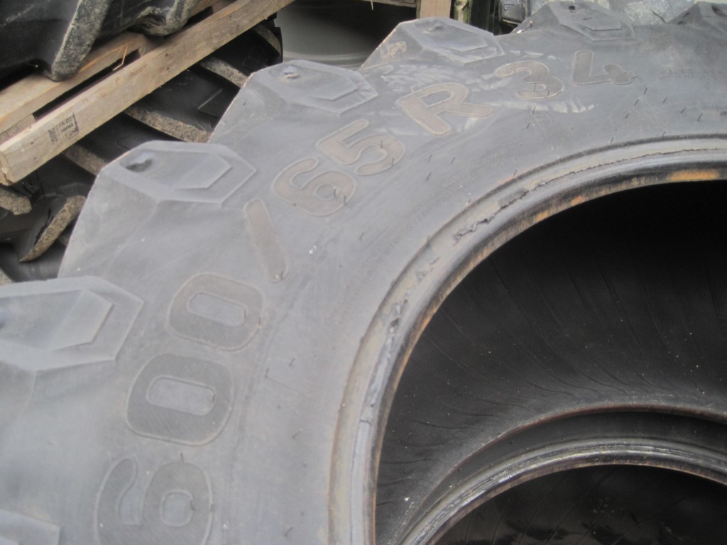 2x 600/65/34 Trelleborg tyres
