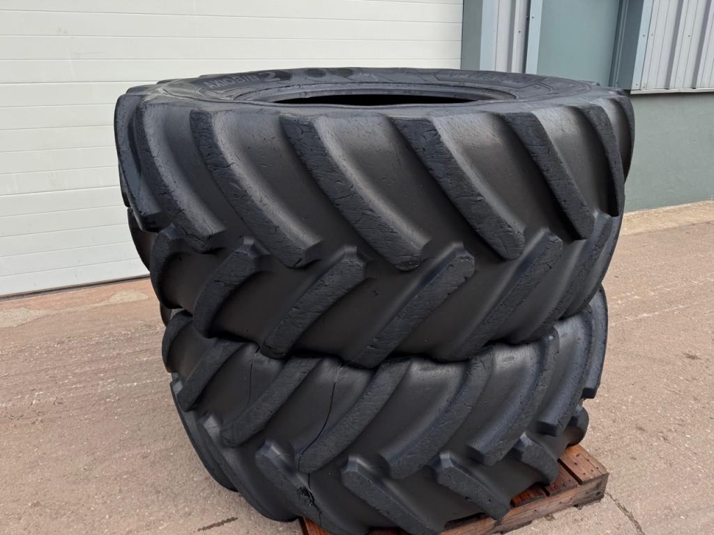 2x VF 650/65/34 Michelin Axiobib2 tyres, 50%