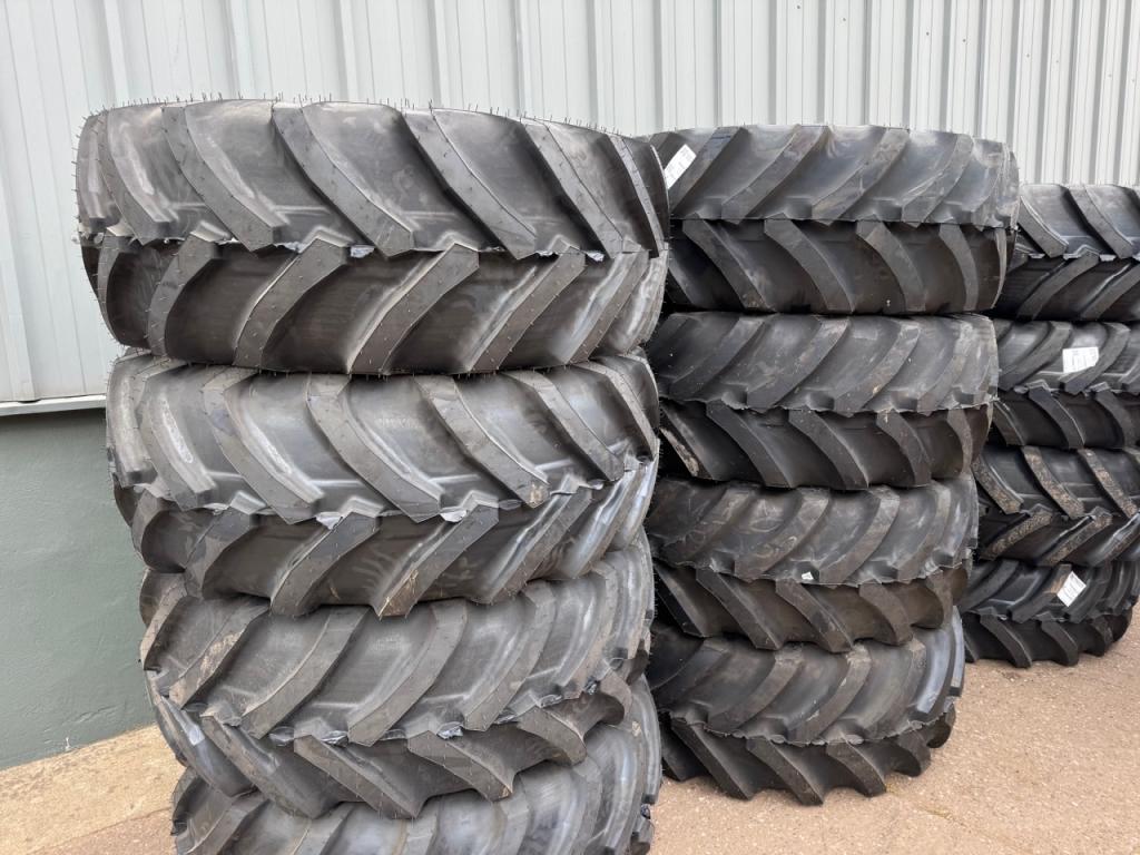 4x new 460/70/24 Goodyear telescopic tyres