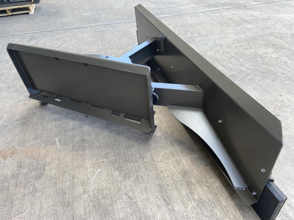 Woodchuck 84FP Feed pusher, NEW, 7ft wide, left and right working angle