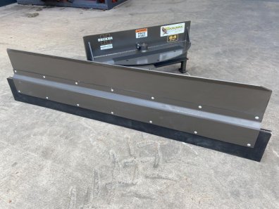 Woodchuck 84FP Feed pusher, NEW, 7ft wide, left and right working angle