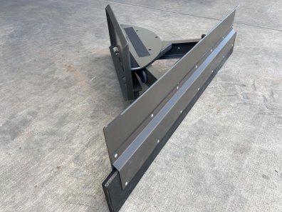 Woodchuck 84FP Feed pusher, NEW, 7ft wide, left and right working angle