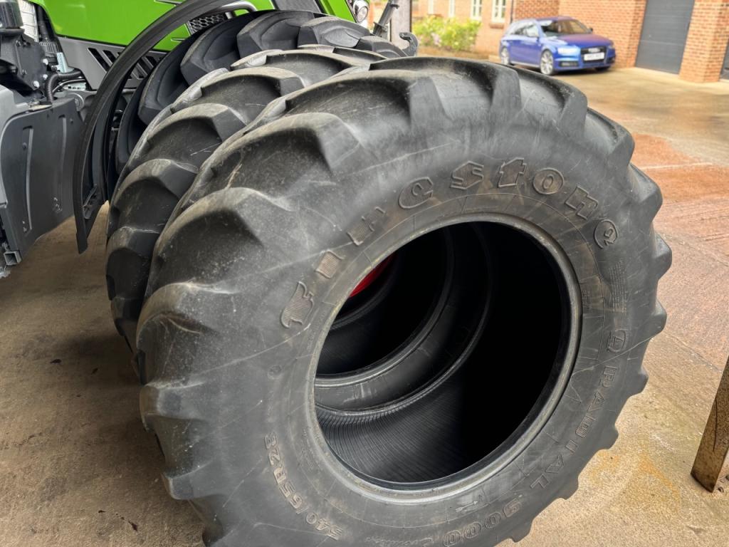 2x 540/65/28 Firestone tyres, 20%