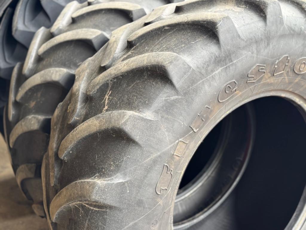 2x 540/65/28 Firestone tyres, 20%