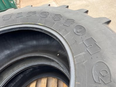 2x 650/65/38 Firestone tyres, 30%