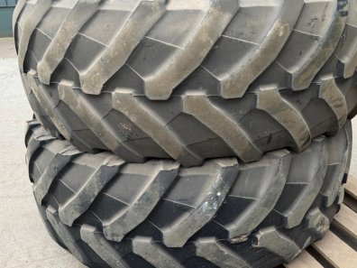 2x 650/65/42 Trelleborg tyres, 20%