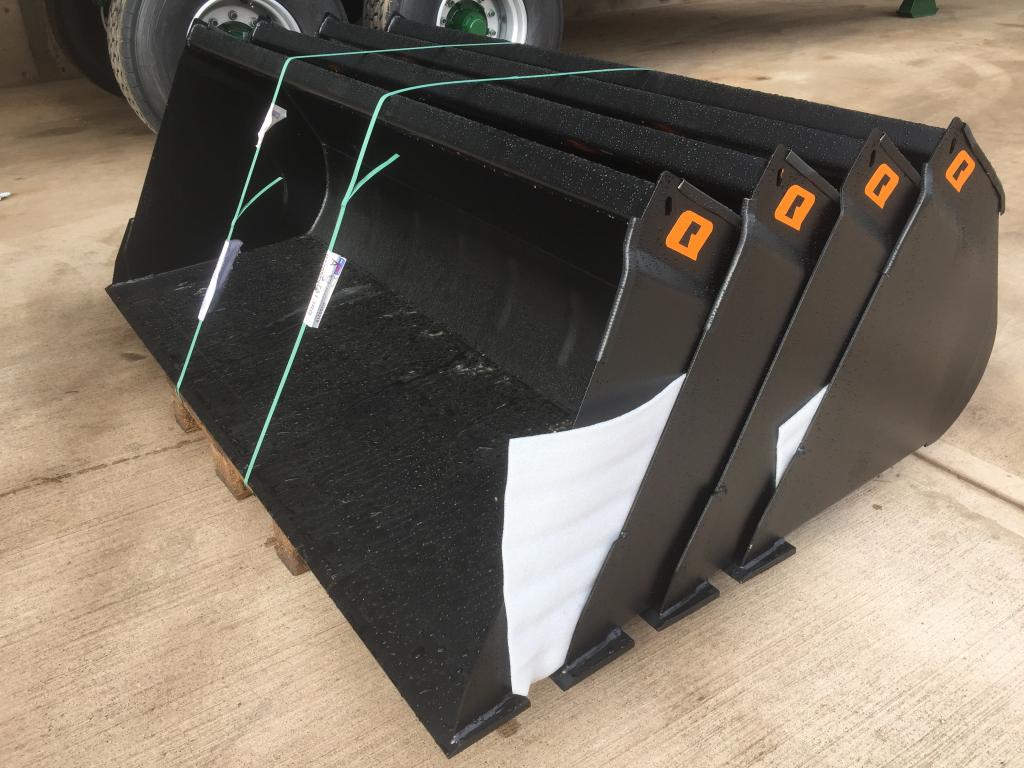 Quicke 215GM bucket, NEW, Euro hooks, 7ft wide
