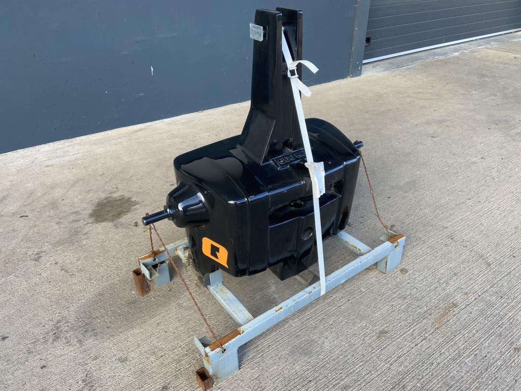 Quicke 600kg weight block, NEW, black, compatible with 600kg extension
