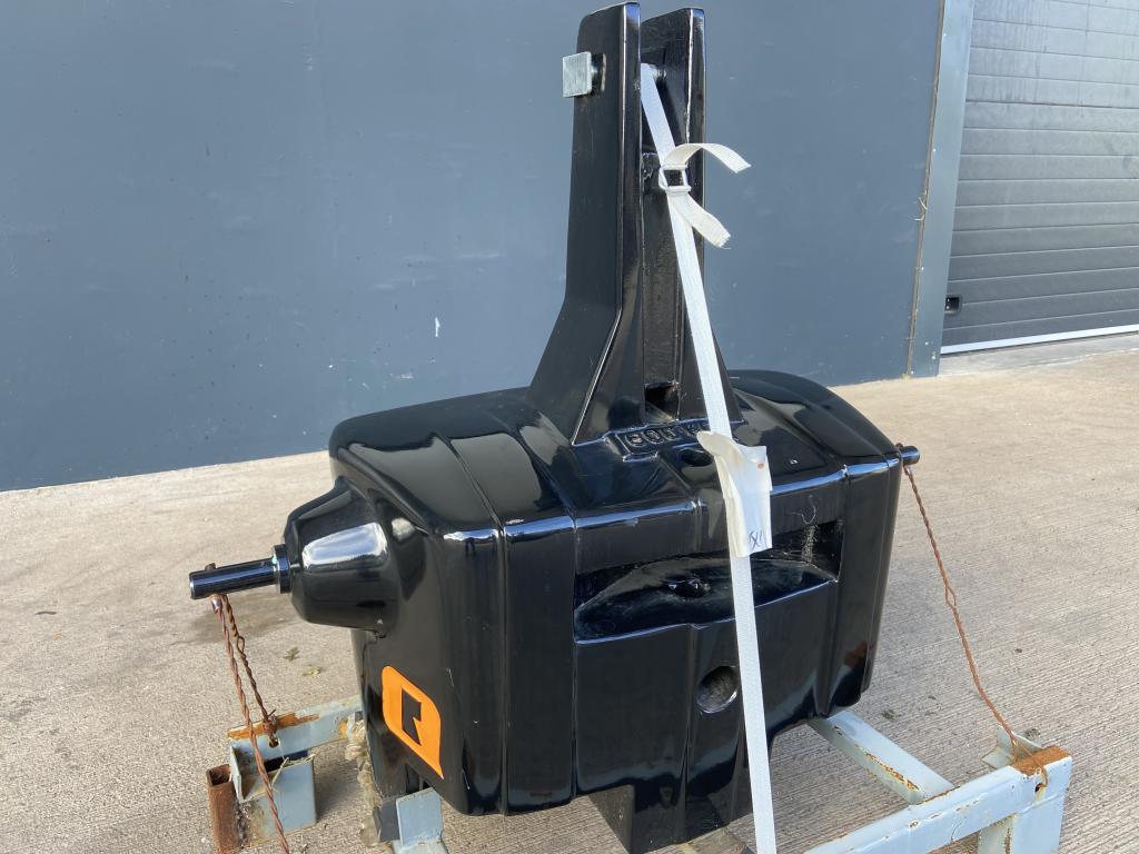 Quicke 600kg weight block, NEW, black, compatible with 600kg extension