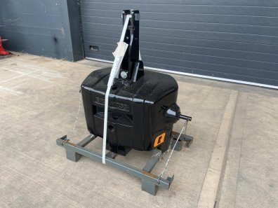 Quicke 900kg weight block, NEW, black, compatible with 600kg extension