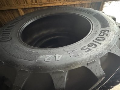 2x 650/65/42 + 2x 540/65/30 new Continental tyres