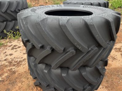 2x 650/65/42 + 2x 600/65/28 new Continental tyres