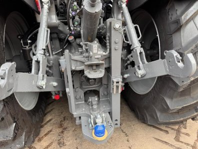Massey Ferguson 7S ladder hitch, NEW, bolt on rail system, Rockinger jaw hitch, Scharmuller K80 ball hitch, fixed draw bar