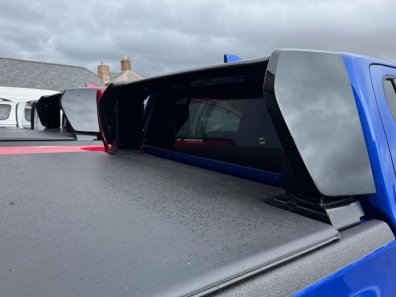 Toyota blade and load bay cover, removed from new Hi-Lux