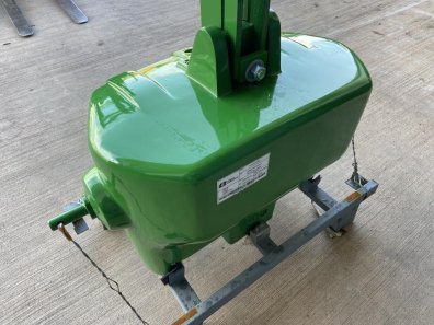 Quicke 900kg weight block, NEW, John Deere green, compatible with 600kg extension