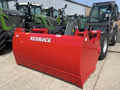 Redrock 240/130 shear grab, NEW, 2.4 meters wide, 1.3 meter high, twin ram, chrome rams, bolt on blades