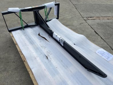 Quicke Silosplit bale slicer, NEW, can transport and cut bales easily, bracket ready