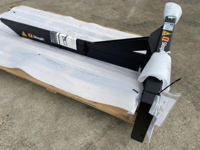 Quicke Silosplit bale slicer, NEW, can transport and cut bales easily, bracket ready