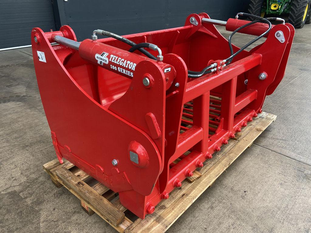Redrock 100 series, 200 shear grab, NEW, 2 meters wide, 1 meter high, twin ram, chrome rams, bolt on blades