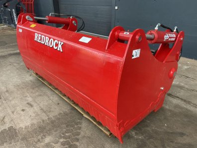 Redrock 100 series, 240 shear grab, NEW, 2.4 meters wide, 1 meter high, twin ramnchrome rams, bolt on blades