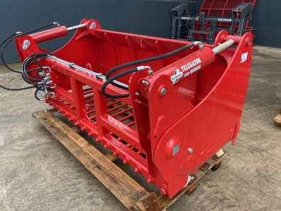 Redrock 100 series, 240 shear grab, NEW, 2.4 meters wide, 1 meter high, twin ramnchrome rams, bolt on blades