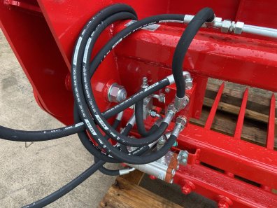 Redrock 100 series, 240 shear grab, NEW, 2.4 meters wide, 1 meter high, twin ramnchrome rams, bolt on blades