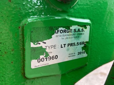 Laforge front linkage, 2016, Will fit John Deere 20/30/M/R series tractors, 5.5 ton