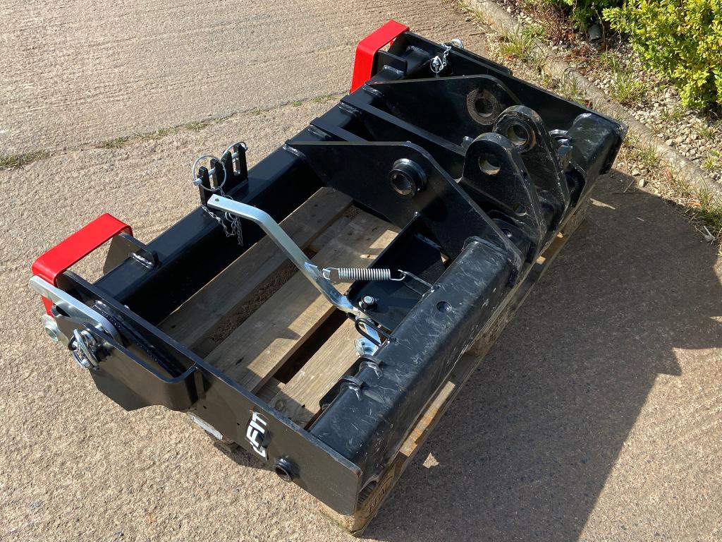 JCB Q-Fit carriage, as new, removed from 150hrs machine, to fit JCB 525-60
