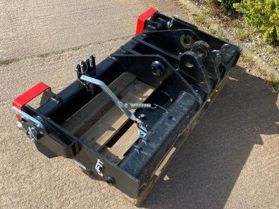 JCB Q-Fit carriage, as new, removed from 150hrs machine, to fit JCB 525-60