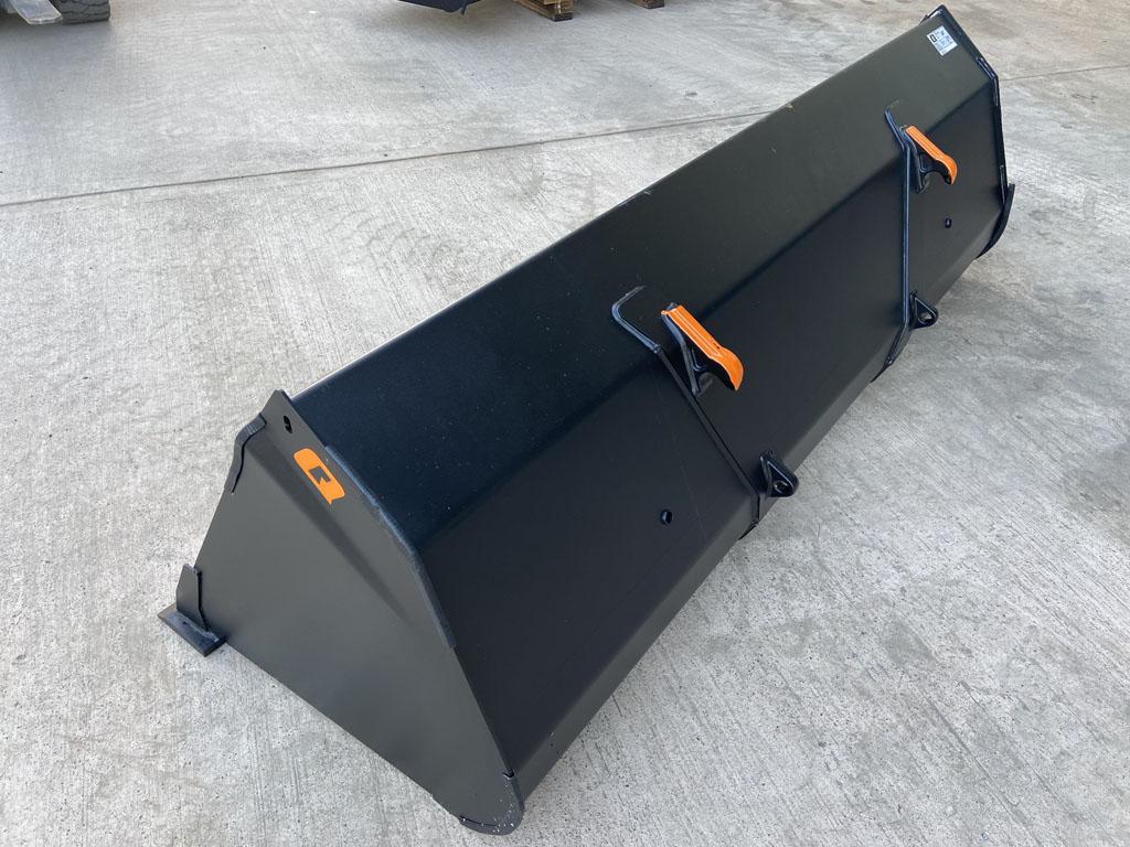Quicke 245GM bucket, NEW, 8ft wide, Euro hooks