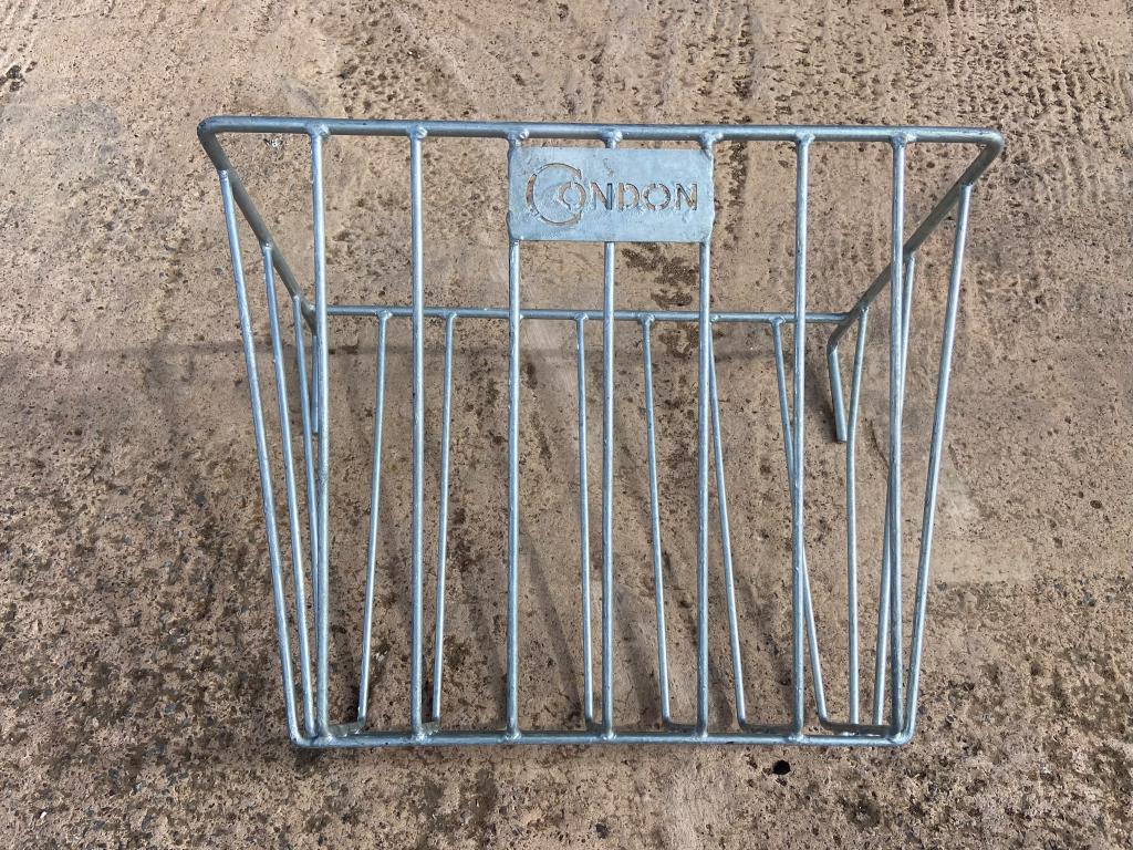 Condon Engineering 2ft hay rack, NEW, hanging brackets, galvanised