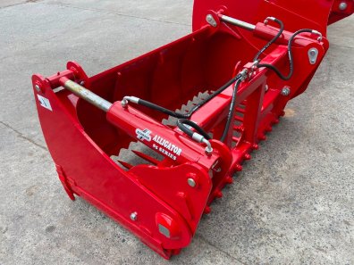 Redrock 180/85 shear grab, NEW, 1.8m wide 85cm high, chrome rams, bolt on blades, bolt on hooks available
