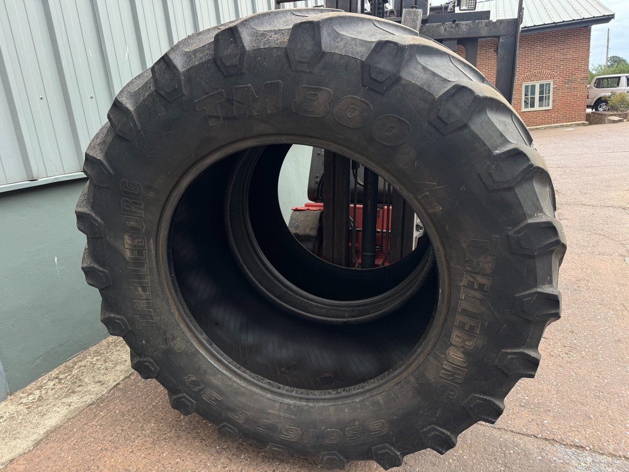 2x 650/65/38 Trelleborg tyres