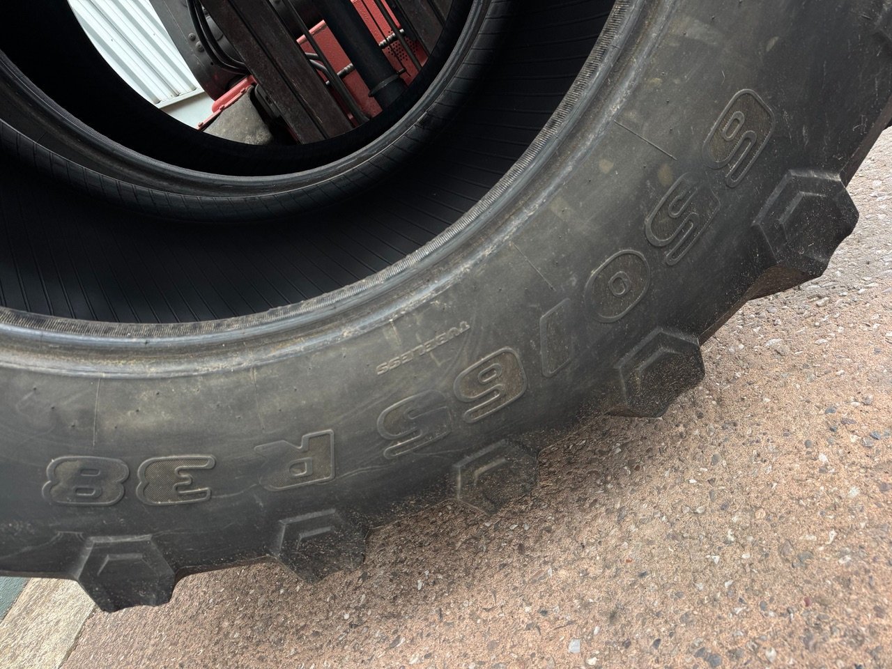 2x 650/65/38 Trelleborg tyres