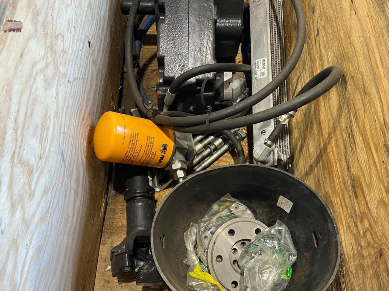 JCB 4220 Fastrac Zuidberg front PTO kit, removed from new tractor, as new