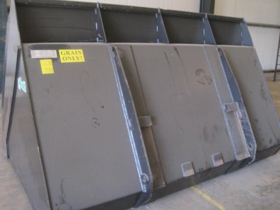 Albutt grain bucket, 2008, 5.15 cubic metres (about 3.5 tons), Sanderson brackets, very good
