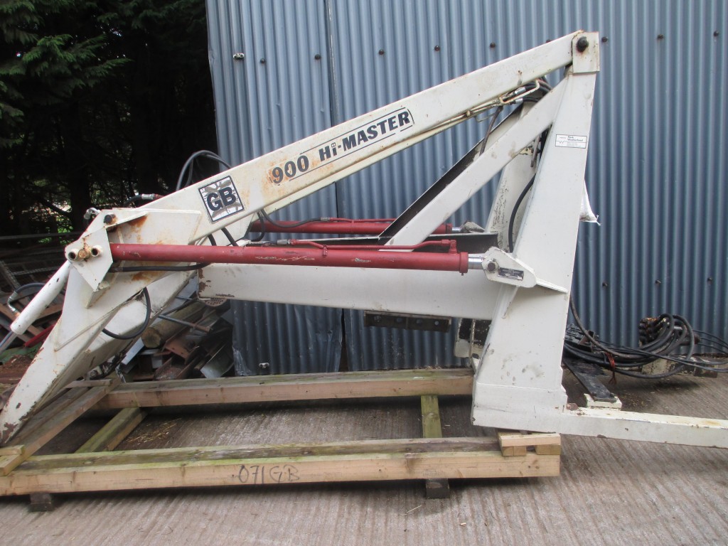 Browns Hi-Master loader and bucket to fit MF tractor