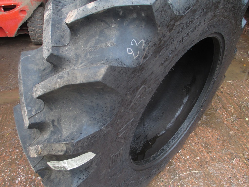 2x 16.9/30 Goodyear Super Traction Radial tyres