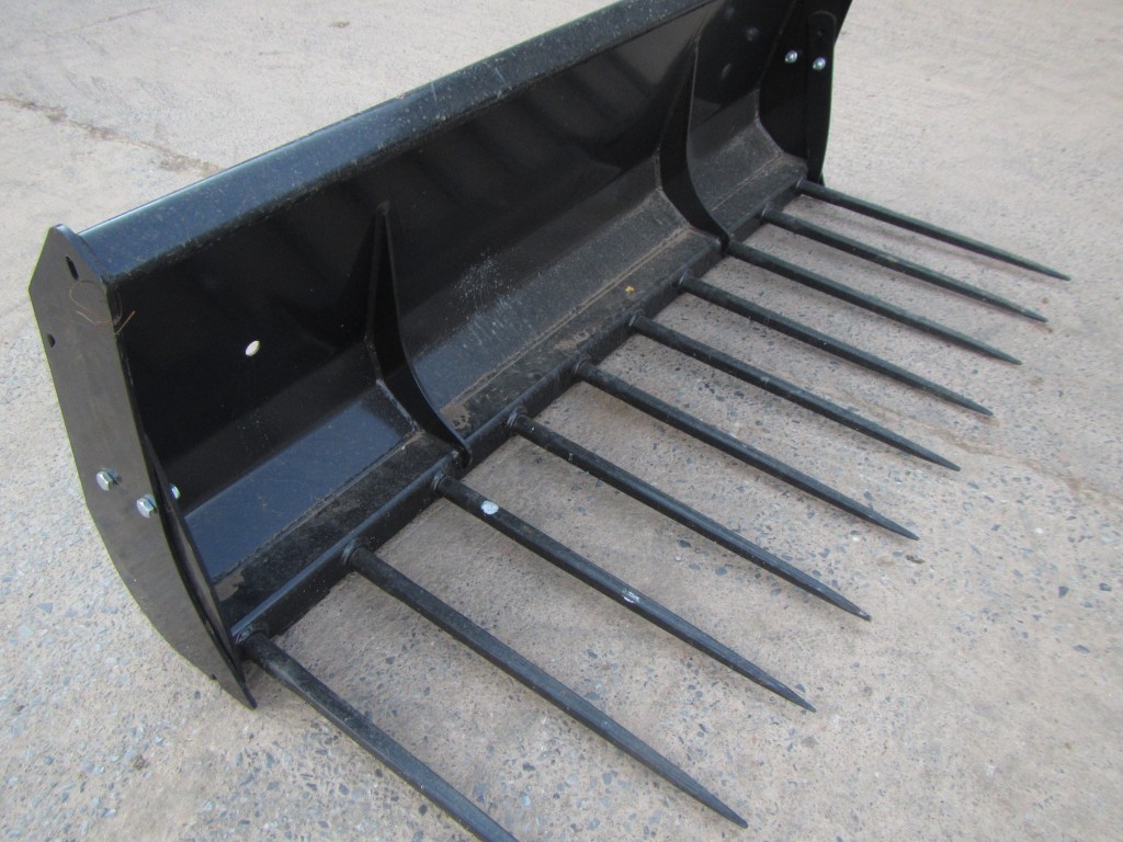 new Quicke 190 manure fork, 1.9 metre wide, 10 tines, Euro brackets