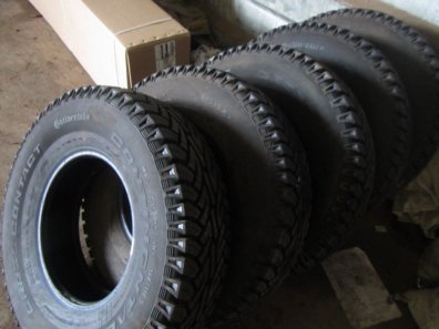 5x new 235/85/16 Continental Cross Contact tyres to fit Land Rover